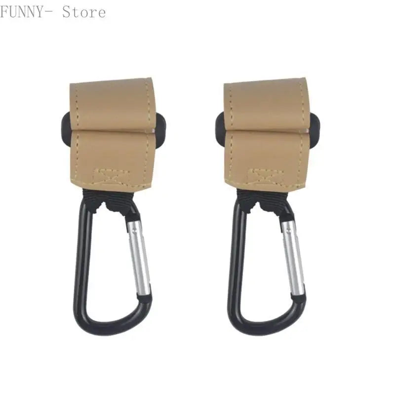 Universal Stroller Hooks – Heavy Duty Clip for Diaper Bags & Shopping (Hands-Free Convenience)