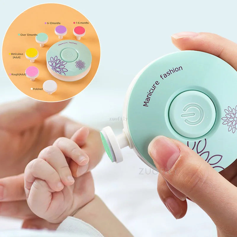 Safe Baby Electric Nail Trimmer For Newborns