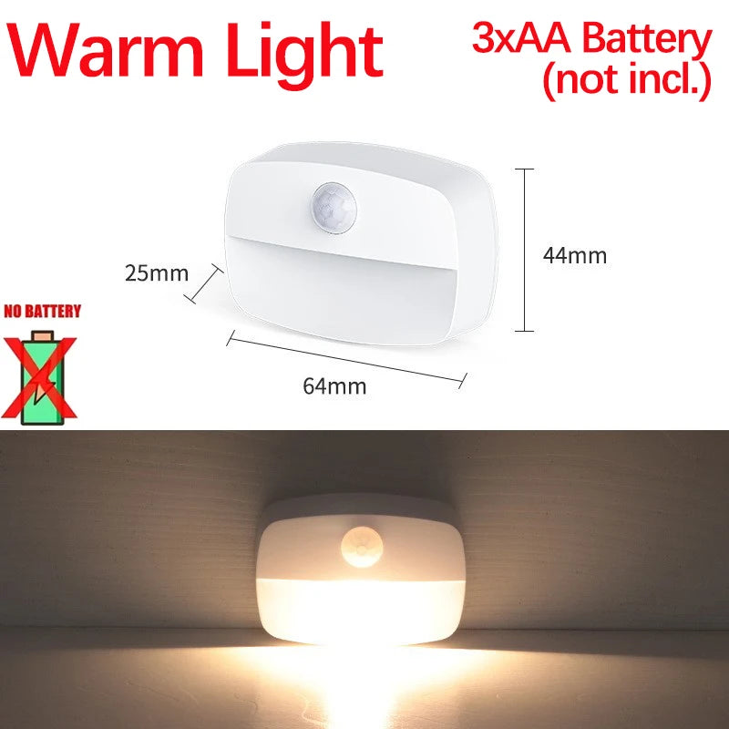 Smart Motion Sensor Night Light – Soft Lighting for Baby Rooms & Night Care