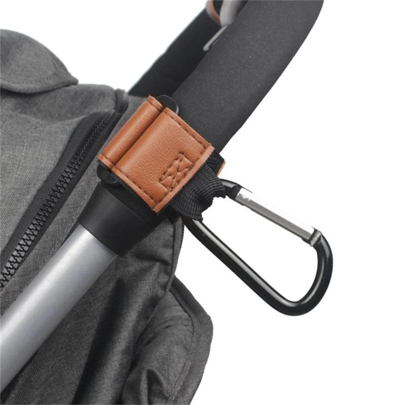 Universal Stroller Hooks – Heavy Duty Clip for Diaper Bags & Shopping (Hands-Free Convenience)