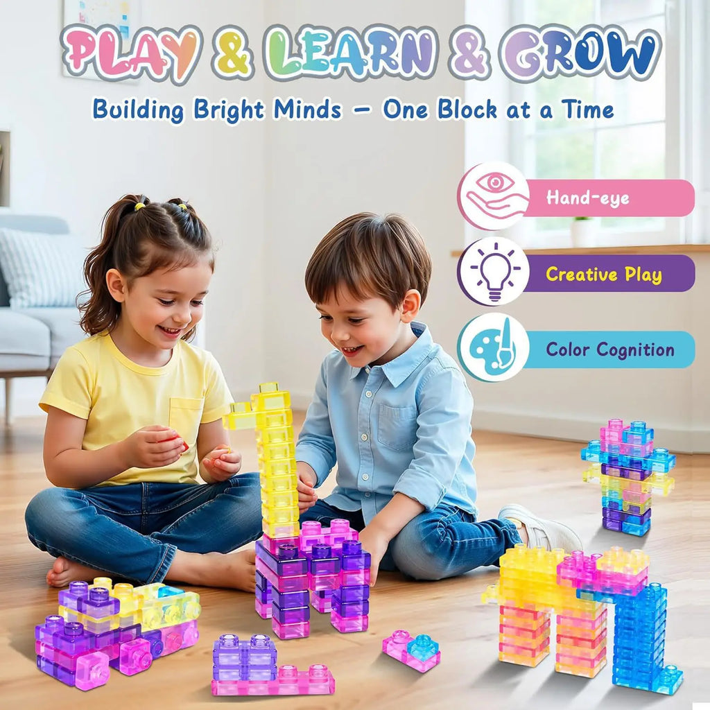 Squishy Building Blocks for Kids – Safe Sensory Toy for Creative Play