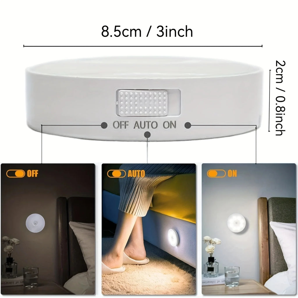 Smart Motion Sensor Night Light – Soft Lighting for Baby Rooms & Night Care