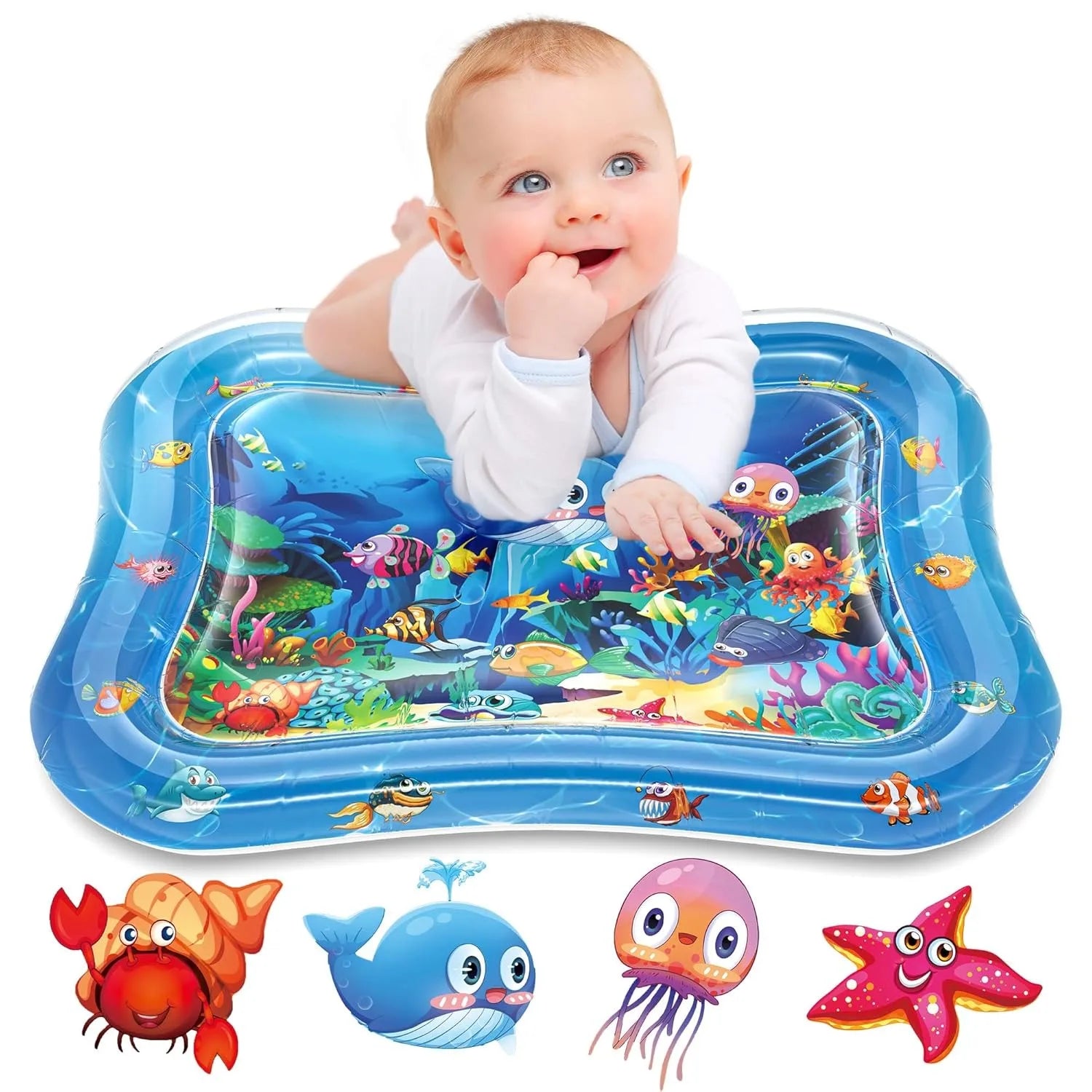 Baby Water Play Mat – Fun Tummy Time for Stronger, Happier Babies