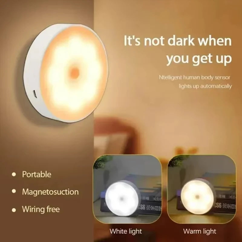 Smart Motion Sensor Night Light – Soft Lighting for Baby Rooms & Night Care