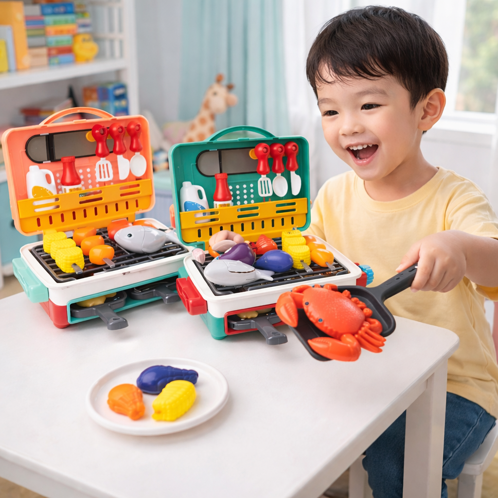 Little Chef BBQ Grill Playset – The Interactive Toy That Builds Creativity, Confidence & Imagination